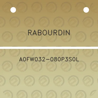 rabourdin-a0fw032-080p3s0l