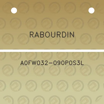 rabourdin-a0fw032-090p0s3l