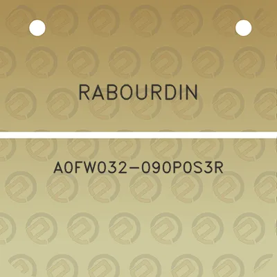 rabourdin-a0fw032-090p0s3r