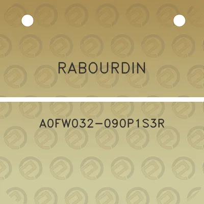 rabourdin-a0fw032-090p1s3r