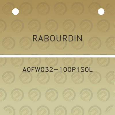 rabourdin-a0fw032-100p1s0l