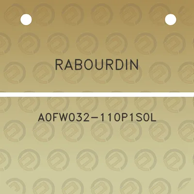 rabourdin-a0fw032-110p1s0l