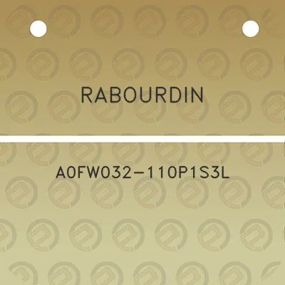 rabourdin-a0fw032-110p1s3l