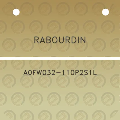 rabourdin-a0fw032-110p2s1l