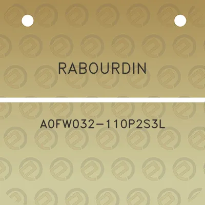 rabourdin-a0fw032-110p2s3l