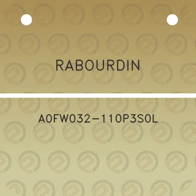 rabourdin-a0fw032-110p3s0l