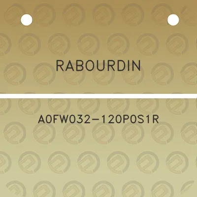 rabourdin-a0fw032-120p0s1r