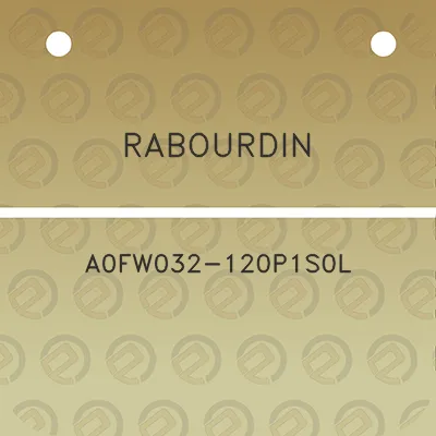 rabourdin-a0fw032-120p1s0l