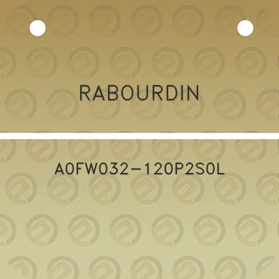 rabourdin-a0fw032-120p2s0l