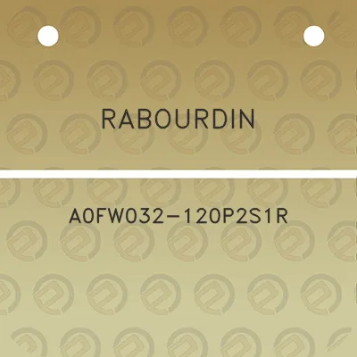 rabourdin-a0fw032-120p2s1r