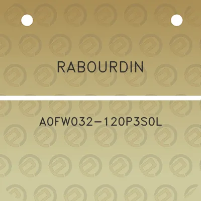 rabourdin-a0fw032-120p3s0l