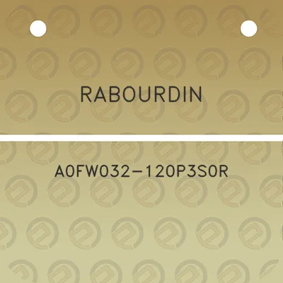 rabourdin-a0fw032-120p3s0r