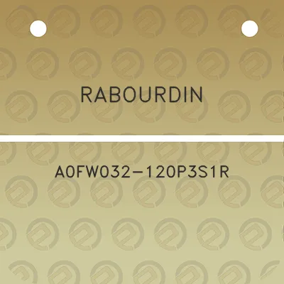 rabourdin-a0fw032-120p3s1r