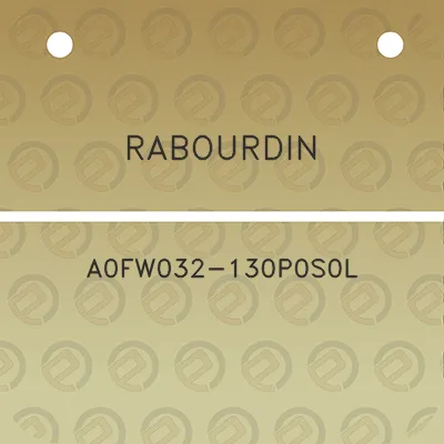 rabourdin-a0fw032-130p0s0l