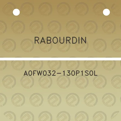 rabourdin-a0fw032-130p1s0l