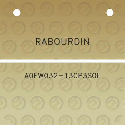 rabourdin-a0fw032-130p3s0l