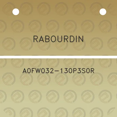 rabourdin-a0fw032-130p3s0r