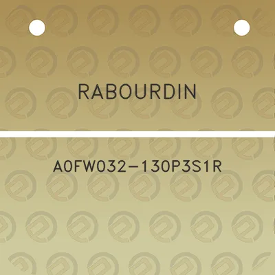 rabourdin-a0fw032-130p3s1r