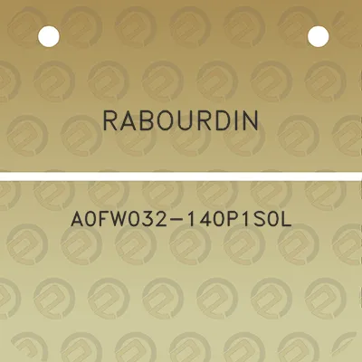 rabourdin-a0fw032-140p1s0l