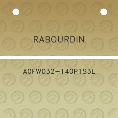 rabourdin-a0fw032-140p1s3l