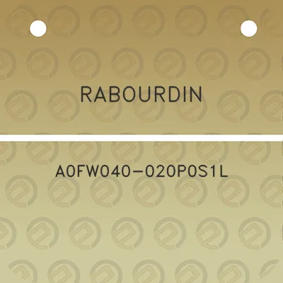 rabourdin-a0fw040-020p0s1l