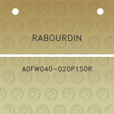 rabourdin-a0fw040-020p1s0r