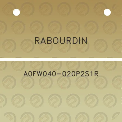 rabourdin-a0fw040-020p2s1r