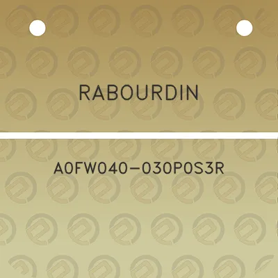 rabourdin-a0fw040-030p0s3r