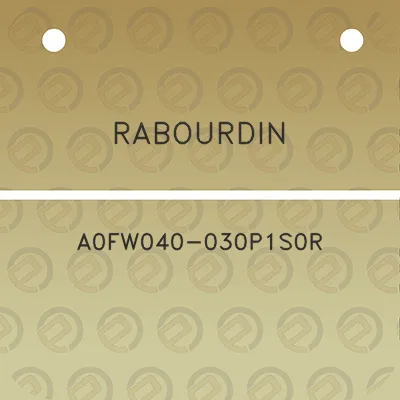 rabourdin-a0fw040-030p1s0r