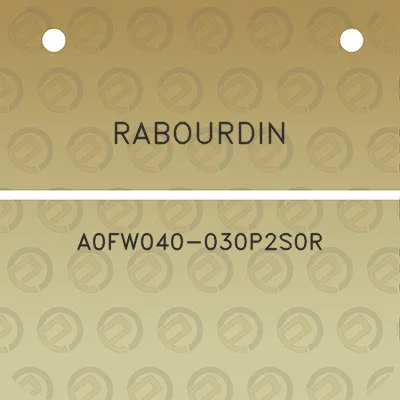 rabourdin-a0fw040-030p2s0r