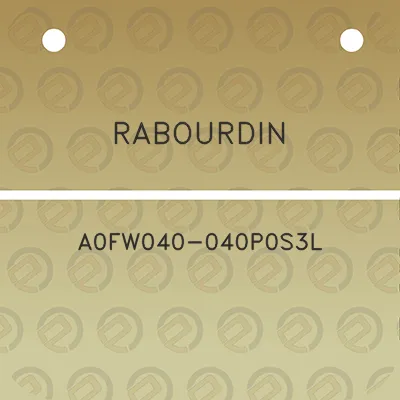 rabourdin-a0fw040-040p0s3l