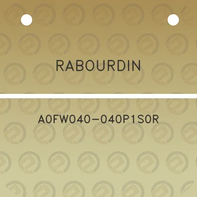 rabourdin-a0fw040-040p1s0r