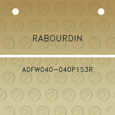 rabourdin-a0fw040-040p1s3r