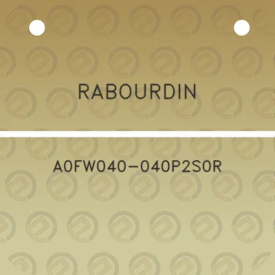 rabourdin-a0fw040-040p2s0r