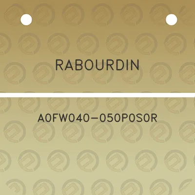 rabourdin-a0fw040-050p0s0r