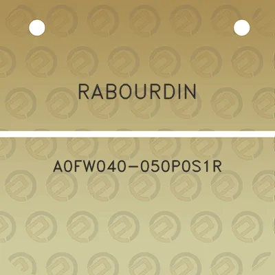 rabourdin-a0fw040-050p0s1r