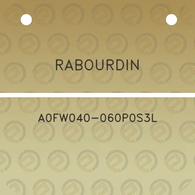 rabourdin-a0fw040-060p0s3l