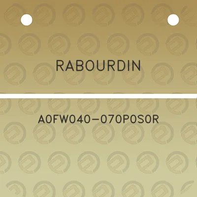 rabourdin-a0fw040-070p0s0r