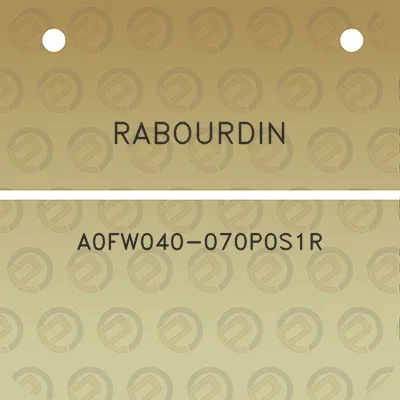 rabourdin-a0fw040-070p0s1r