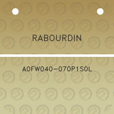 rabourdin-a0fw040-070p1s0l