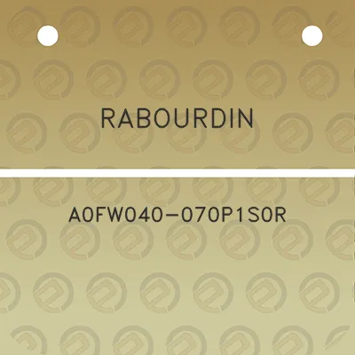 rabourdin-a0fw040-070p1s0r