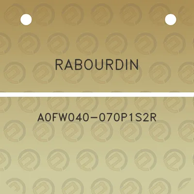 rabourdin-a0fw040-070p1s2r