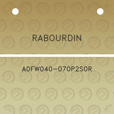 rabourdin-a0fw040-070p2s0r