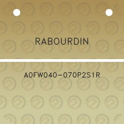 rabourdin-a0fw040-070p2s1r