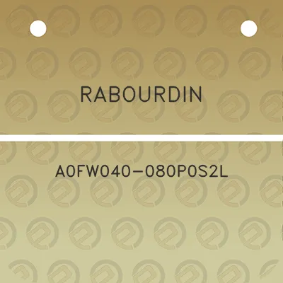 rabourdin-a0fw040-080p0s2l