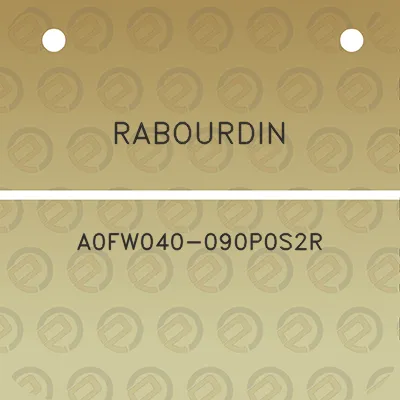 rabourdin-a0fw040-090p0s2r