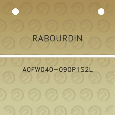 rabourdin-a0fw040-090p1s2l