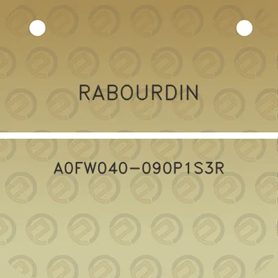 rabourdin-a0fw040-090p1s3r