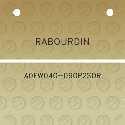 rabourdin-a0fw040-090p2s0r