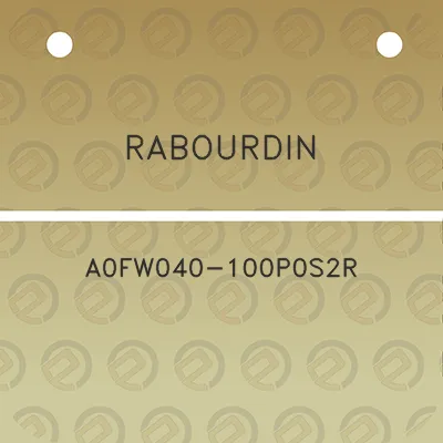 rabourdin-a0fw040-100p0s2r